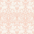 Forest Rabbit Wallpaper - Soft Pink