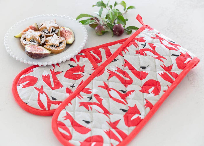 Fox - Double Oven Glove - Allgifts Australia