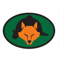Fox and Helmet Sticker