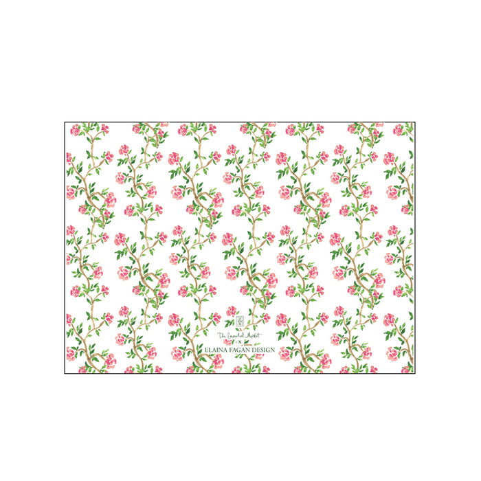 french garden | landscape | holiday card | elaina fagan design