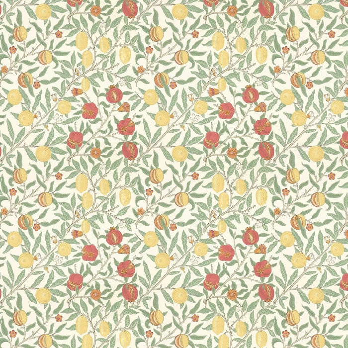 Fruit Wallpaper by William Morris - Bayleaf/Russet