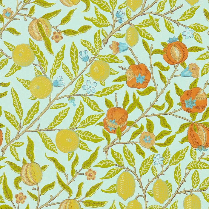 Fruit Wallpaper by William Morris - Sky