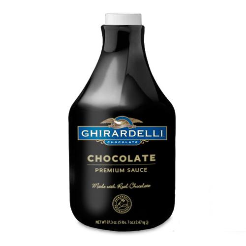 Ghirardelli Black Label Chocolate Sauce (64 fl oz)-Sauces-Ghirardelli-Restaurant Supply Drop