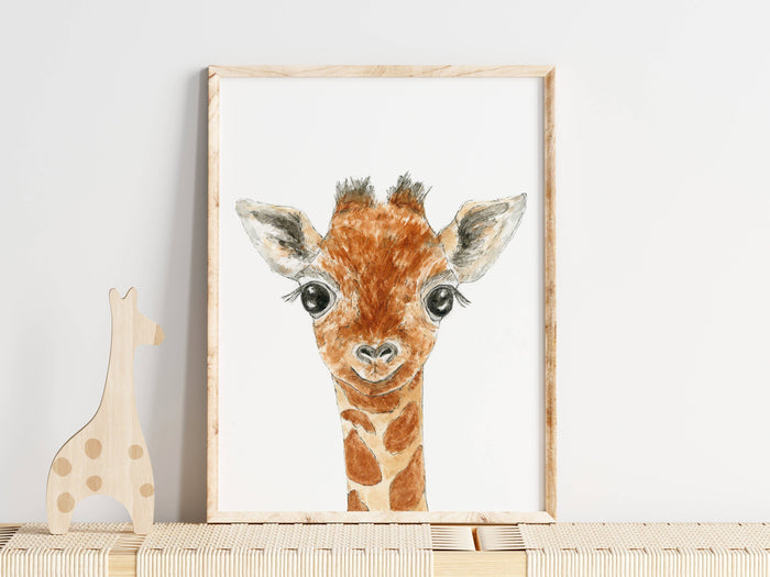 Giraffe Art Print