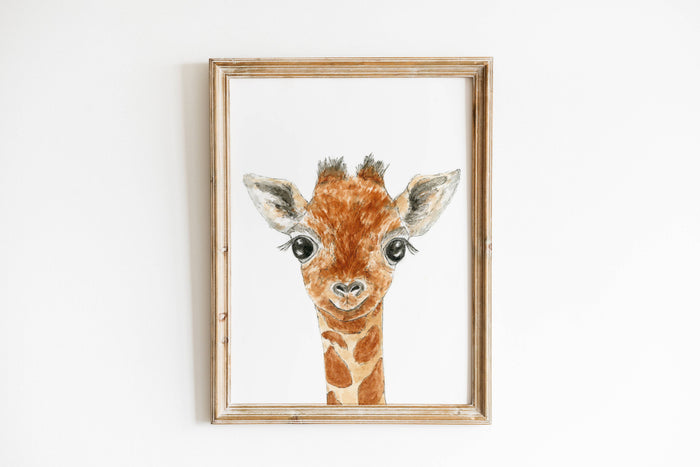 Giraffe Art Print
