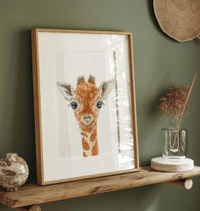 Giraffe Art Print