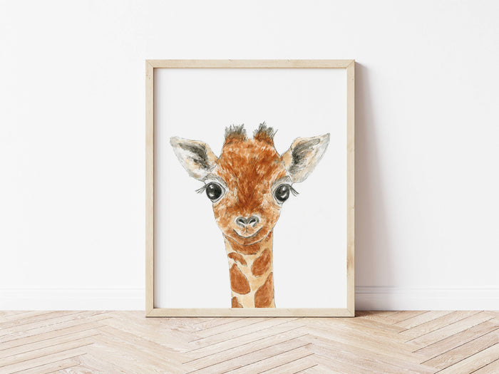 Giraffe Art Print
