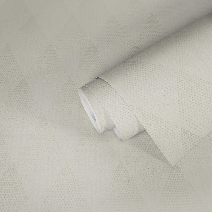 Glam Wallpaper - Cream -Dscontinuing