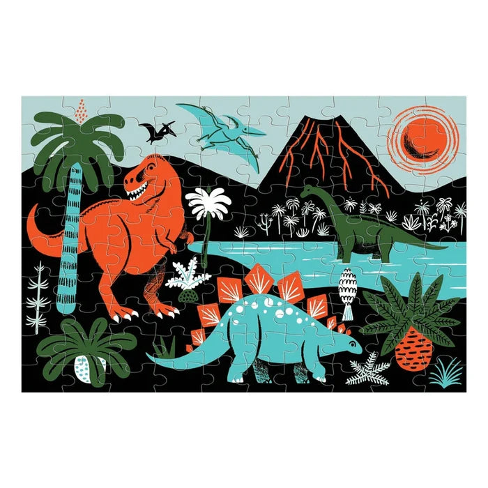 GLOW-IN-THE-DARK PUZZLE, Dinosaurs