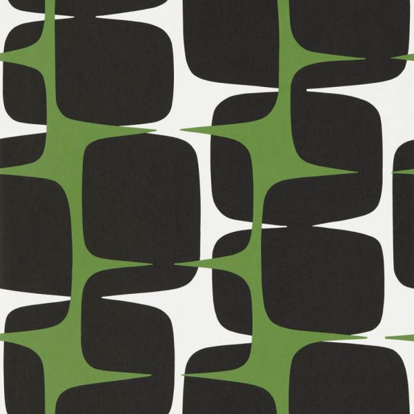 Going Lohko Wallpaper -  Juniper / Liquorice