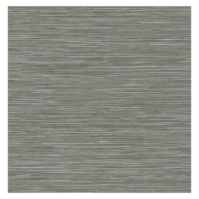 Grasscloth Wallpaper- Grey/Silver