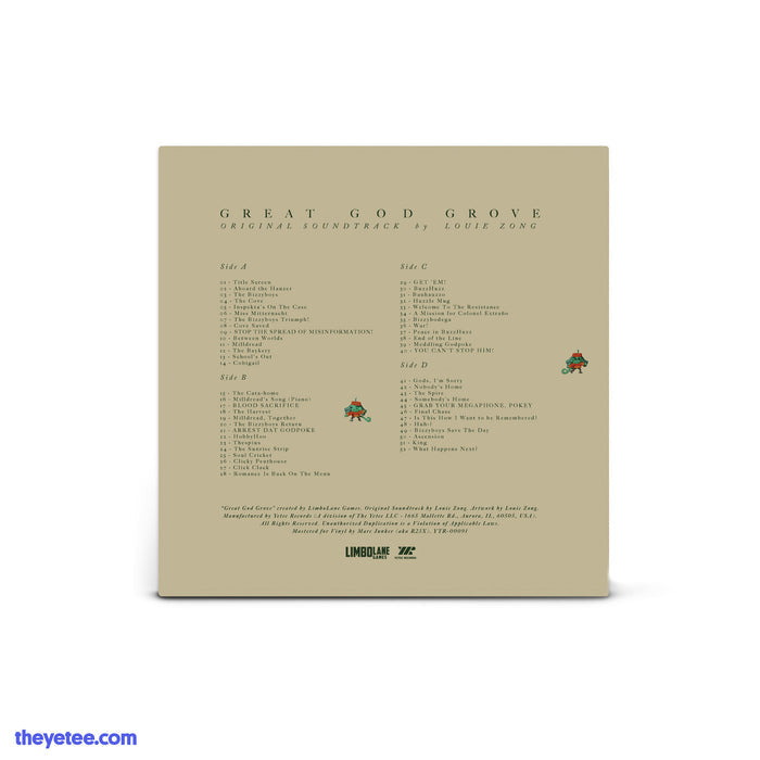 Great God Grove (Original Soundtrack) 2XLP