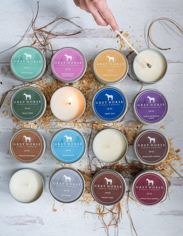 Grey Horse Candle Company - Soy Candle Tins: Stable Spice