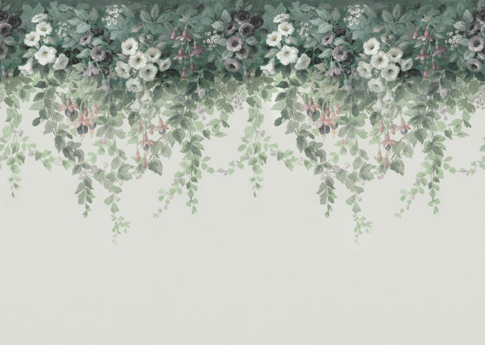 Guirlandes - Custom Sized Wallpaper Mural (per m2)