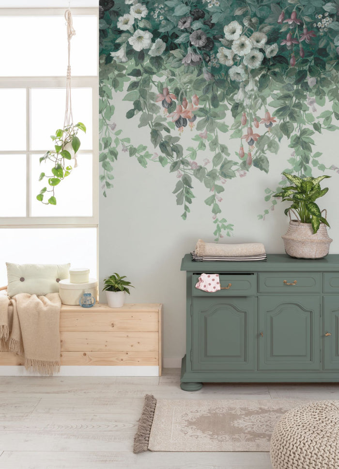 Guirlandes - Custom Sized Wallpaper Mural (per m2)