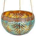 Hanging Coconut Tea Light Holder
