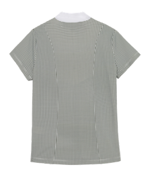 Hannah Childs Lauryn Gingham Kid's Short Sleeve Show Shirt