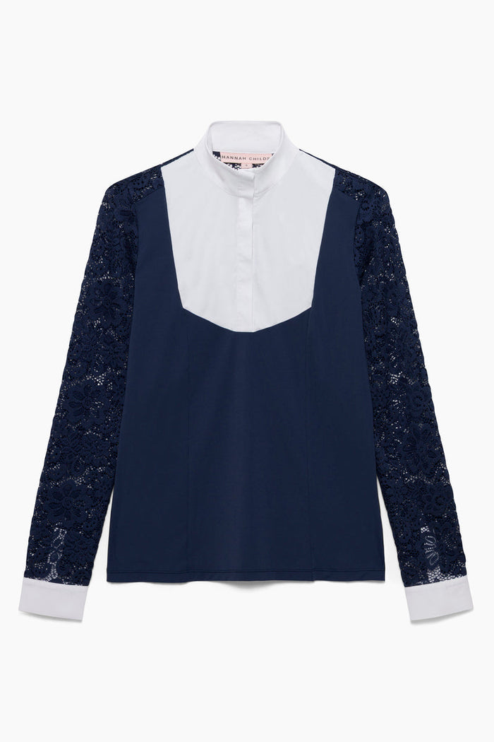 Hannah Childs Luna Lace Women's Long Sleeve Show Shirt