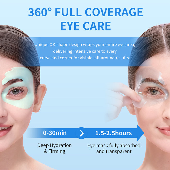 Happy Blue Ok Eye Mask 18 Pairs