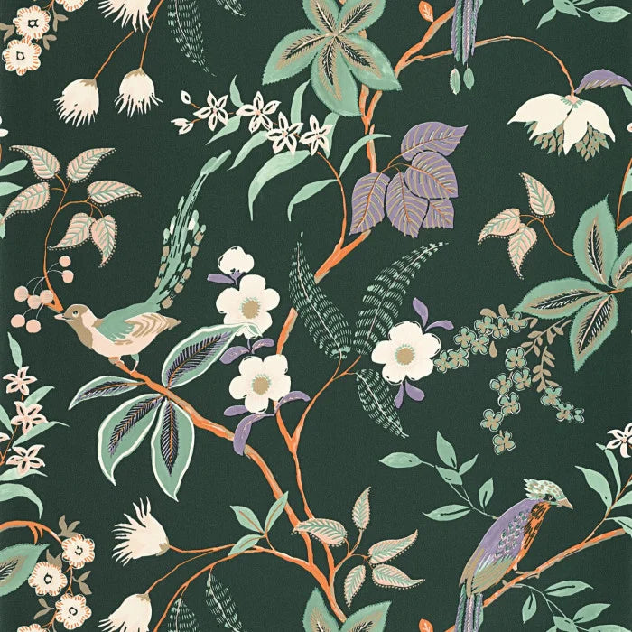 Happy Wallpaper - Vieux Vert