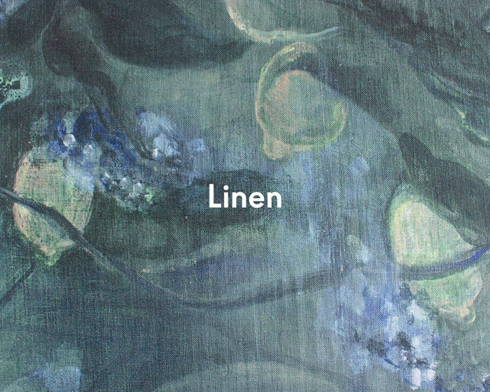 Heroidas Floral Oil Painting - Green - Custom Sized Wallpaper Mural (per m2)