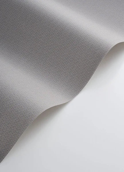 Herring Flow - Plain Wallpaper - Bleu Denim