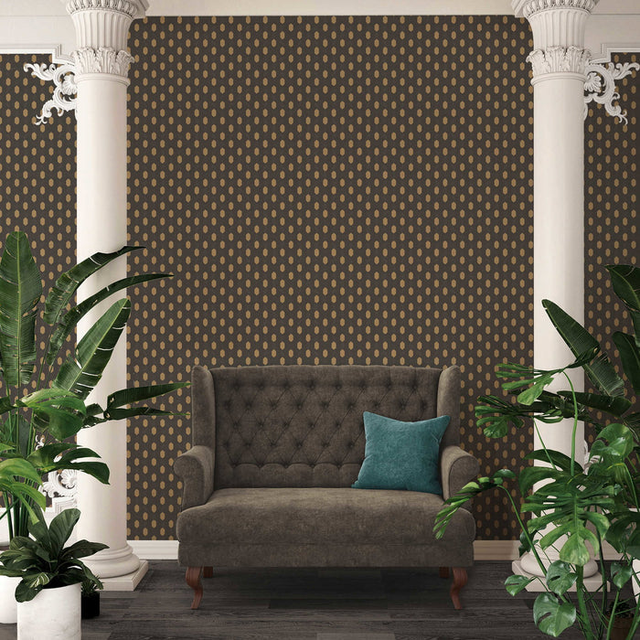 Hex Glamour Wallpaper - Black