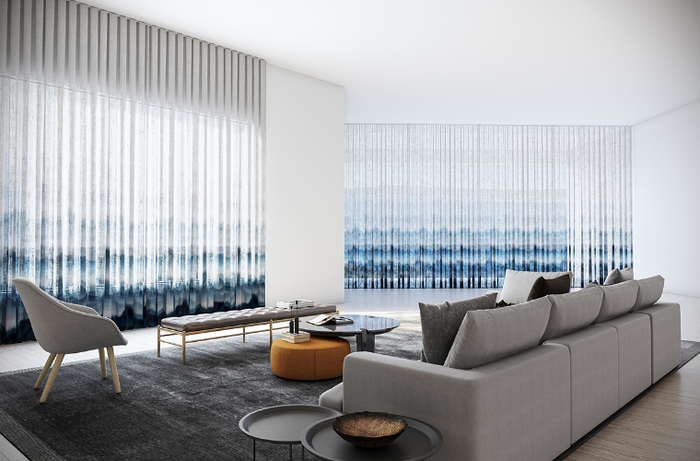 Himalaya Sheer Fabric (Wide Width) - 2 Colours