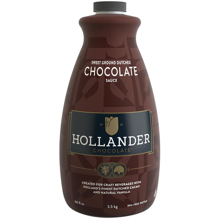 Hollander Sweet Ground Dutched Chocolate Sauce (64 fl oz)-Sauces-Hollander-Restaurant Supply Drop