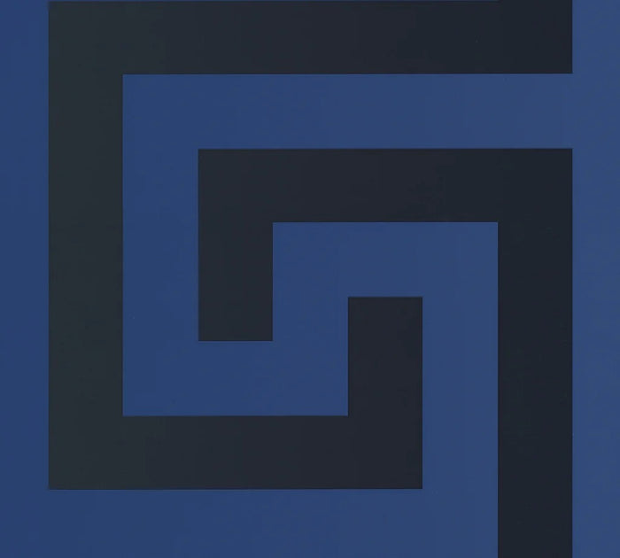 Versace Home Wallpaper - Black/Blue