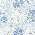 Homeport Novelty Wallpaper (Indent) - Ralph Lauren - Marine