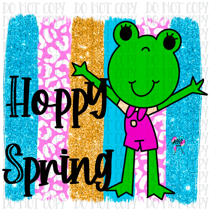 Hoppy spring PNG
