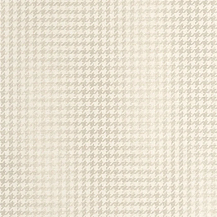 Houndstooth Wallpaper - Beige lin