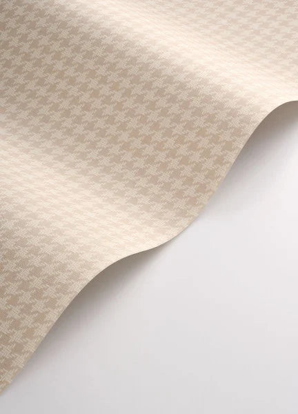 Houndstooth Wallpaper - Rose Poudre