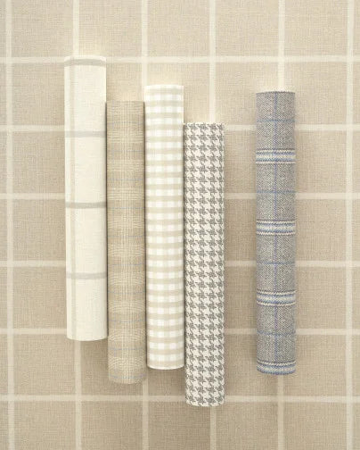 Houndstooth Wallpaper - Rose Poudre