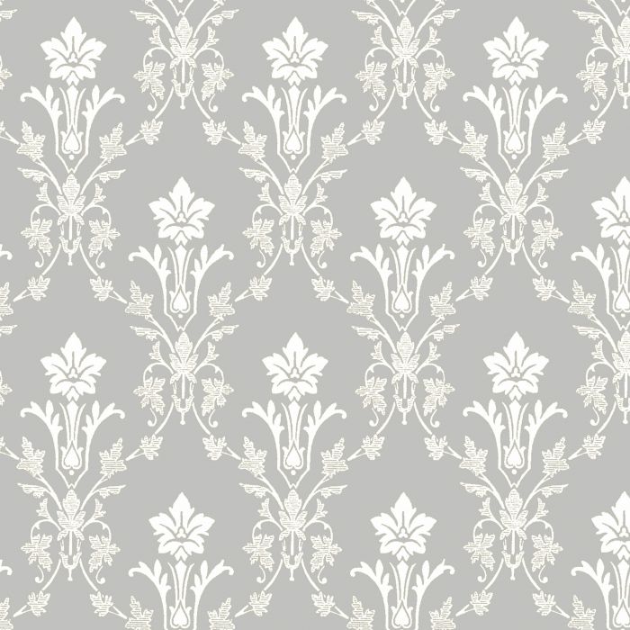 Hudiksvall Wallpaper - Light Grey