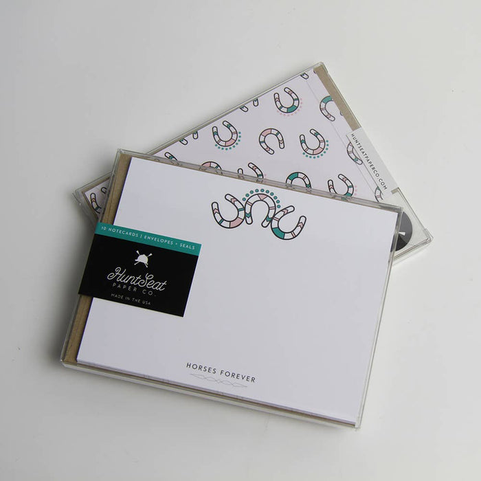 Hunt Seat Paper Co. - Thundering Hooves Equestrian Notecard Set