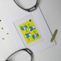 Hunt Seat Paper Jump Saddles Print