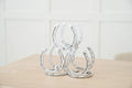Huntley Horseshoe 3-Bottle Wine Rack
