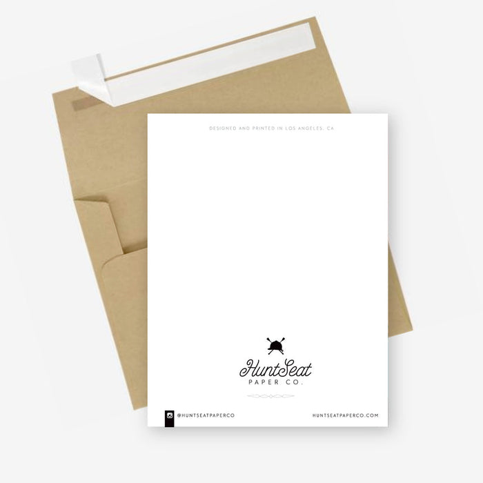 HuntSeatPaper Barn Friends Greeting Card