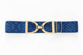 Huston x Ellany - Royal Tribal - 1.5" Gold Stirrup Elastic Belt