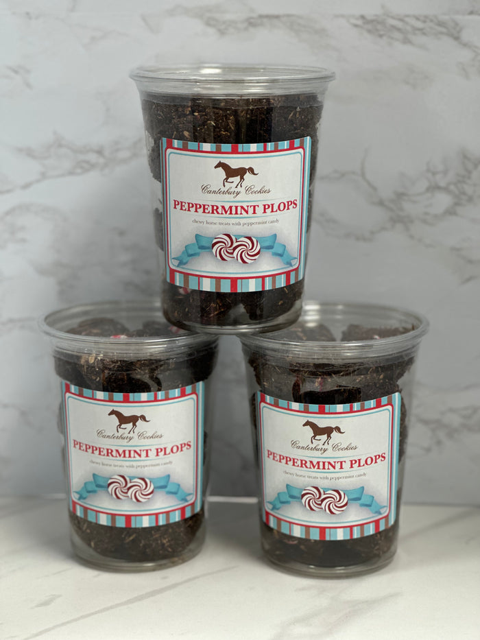 Peppermint Plops Horse Treats