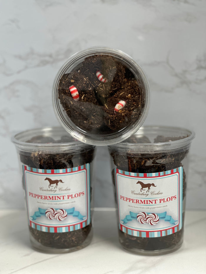 Peppermint Plops Horse Treats