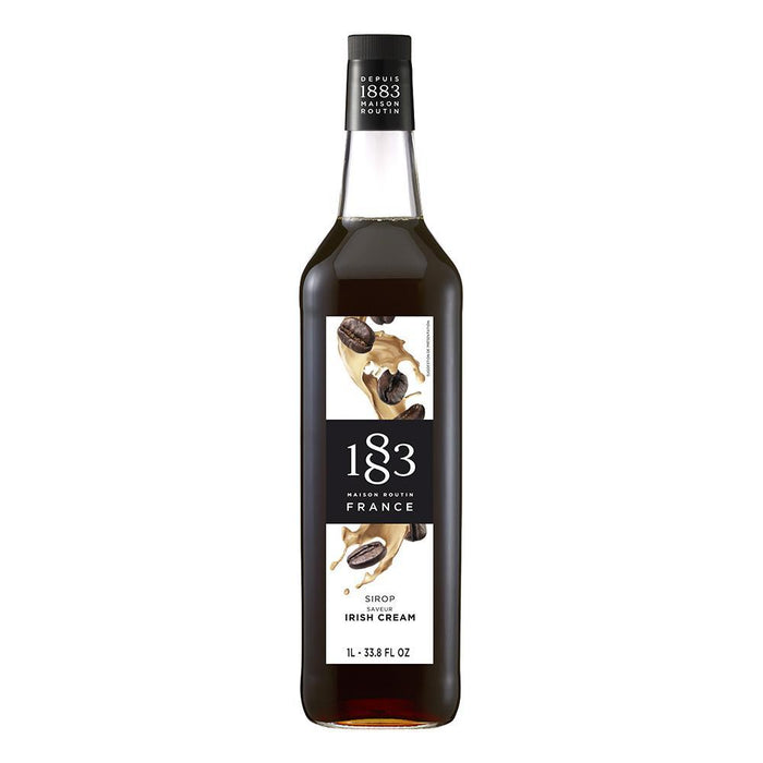 Irish Cream Syrup 1883 Maison Routin - 1 Liter Bottle-Syrups-1883 Maison Routin-Restaurant Supply Drop