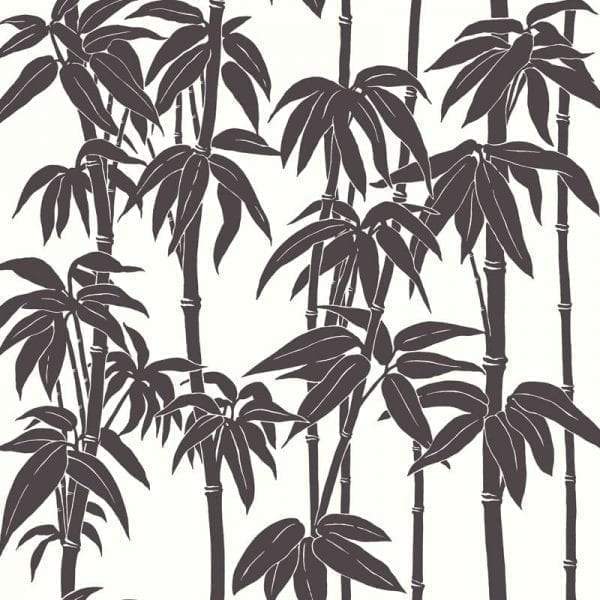 Japanese Bamboo Florence Broadhurst Wallpaper - Iron Bark