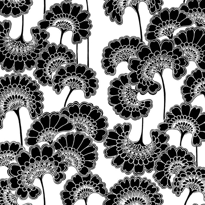 Japanese Floral Wallpaper - Florence Broadhurst - Magpie