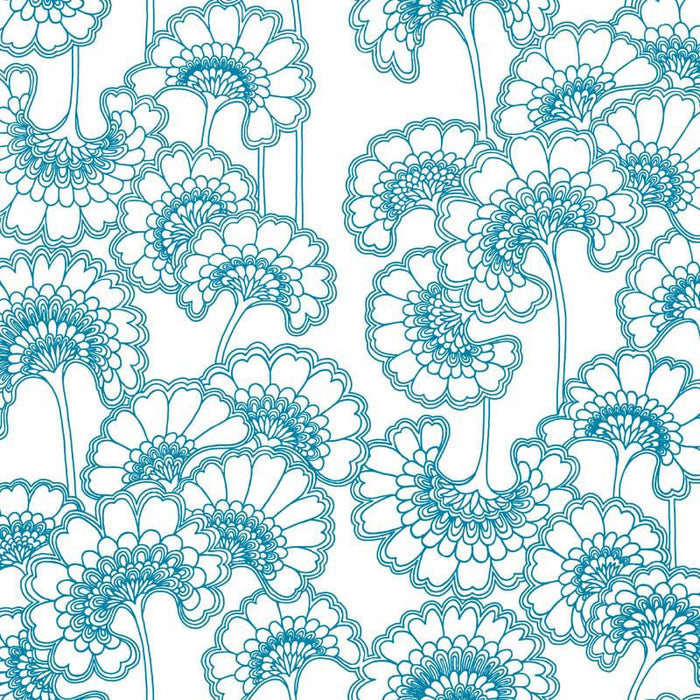 Japanese Floral Wallpaper - Florence Broadhurst - Waterfall