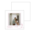 joy script | holiday card | flat print