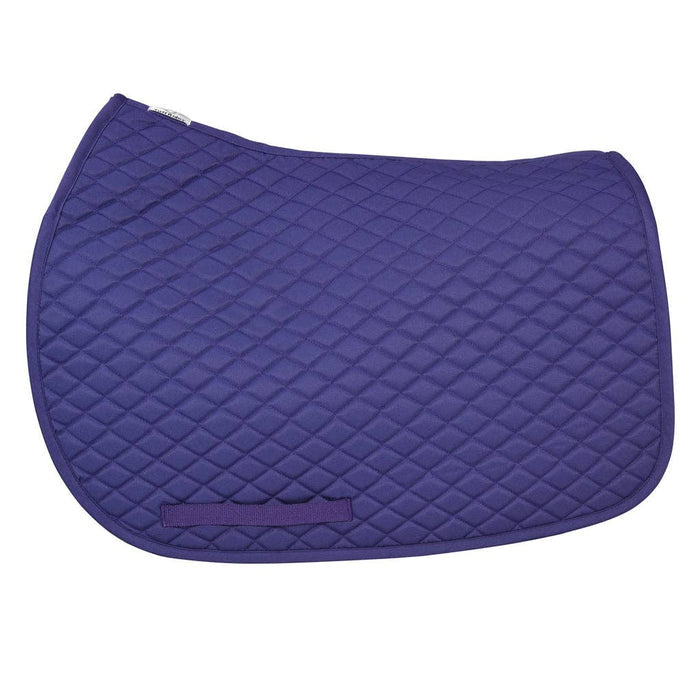 JPC Equestrian - TuffRider Basic All Purpose Saddle Pad: Deep Wisteria