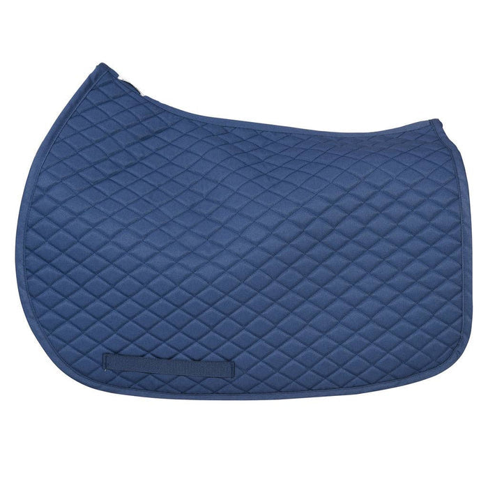 JPC Equestrian - TuffRider Basic All Purpose Saddle Pad: Ensign Blue
